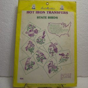 Aunt Martha's Hot Iron Transfers State Birds